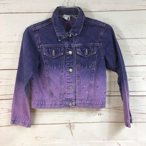 Old Navy Purple Jean Jacket